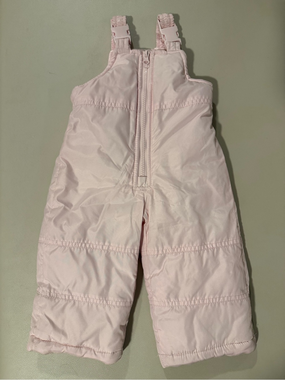 Carter's Light Pink Insulated Snow Overalls